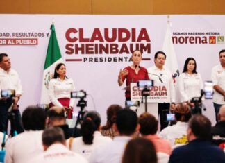 GUANAJUATO TIENE QUE ASUMIR LA RESPONSABILIDAD DE LA SEGURIDAD EN EL ESTADO: CLAUDIA SHEINBAUM.