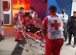 Una mujer resultó lesionada por proyectil de arma de fuego al interior de su domicilio en Penjamo.
