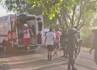 Ataque armado a dos personas que viajaban en un auto en la comunidad de Los Prietos, dejo un saldo de un muerto y un herido grave.