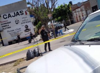 Este sábado por la tarde dos hombres fueron asesinados a balazos en la colonia Chapalita, en León.