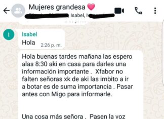 Acciona Nacional mediante grupos de chat en WhatsApp coacciona el voto a favor de sus candidatos en Salamanca, Valle de Santiago, Yuriria y Uriangato.