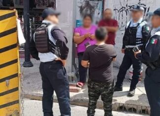 Policía turística de Celaya, localizo a menor extraviado.