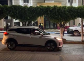 Detonan artefacto explosivo artesanal en las instalaciones de la Junta Distrital Federal número XIV, en Acámbaro.