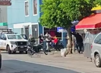 Ejecutan a trabajador de una carnicería en la colonia Infonavit 1, en Salamanca.