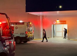 Autoridades de la fiscalía Estatal, investigan la agresión un menor de 14 años, luego de sufrir la pérdida parcial de su mano izquierda, en León.