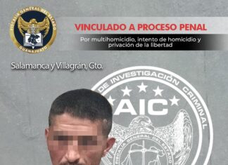 FGEG: Detuvieron a “El Chaparro”, presunto multihomicida relacionado al hallazgo de 5 personas sin vida en Salamanca y 4 más en Villagrán.