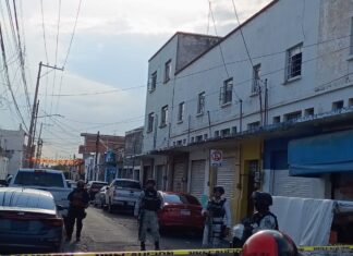 Ataque armado en un comercio del Barrio de Santiaguito, en Celaya; dejo un saldo de tres personas sin vida