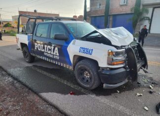 Motociclista choca con unidad de las FSPE en Tarimoro.
