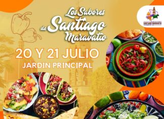 Autoridades municipales invitan este 20 y 21 de julio al Festival Gastronómico «Los Sabores de Santiago Maravatío 2024».