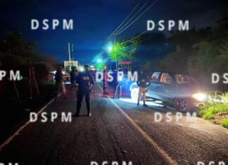 Un hombre fue asesinado a balazos al interior del vehículo que conducia en la comunidad de Ojo de Agua Caliente, en Penjamo.