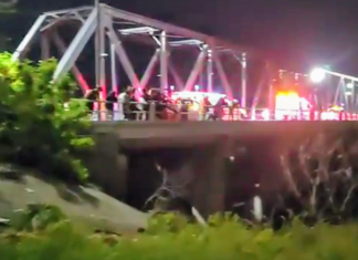 Un joven motociclista falleció después de accidentarse en el puente de la calle Sol y caer al cauce del río Lerma.