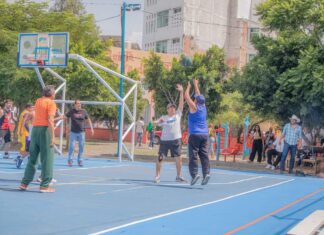 Inauguración de Cancha Deportiva Remodelada en Valle de Santiago