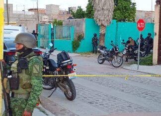 Un hombre fue asesinado a balazos al interior de su domicilio en la comunidad de Rancho Seco en Celaya.