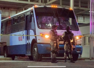 Tres hombres fueron asesinados a balazos en base de camiones de la colonia Tresguerras en Celaya.