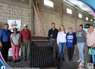 La Dirección de Desarrollo Social, realizó la entrega de apoyos sociales del programa Mi Hogar Guanajuato en Santiago Maravatío