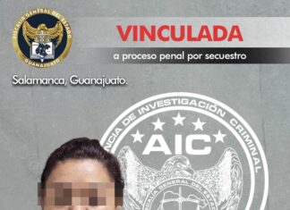 La Fiscalía de Guanajuato capturó a presunta secuestradora y liberó a la víctima en Salamanca.