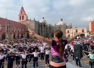 Realizan Activación Física por la Semana del Corazón en Salvatierra