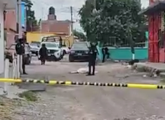 Esta tarde un hombre fue asesinado a balazos en la comunidad de La Luz, en Salamanca.