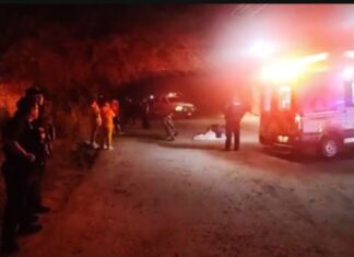 Asesinan a policía en Silao, la noche de este miércoles.