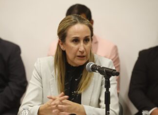 Senadora Virginia Magaña pide colaboración urgente entre Guanajuato y Federación para combatir adicciones y violencia.