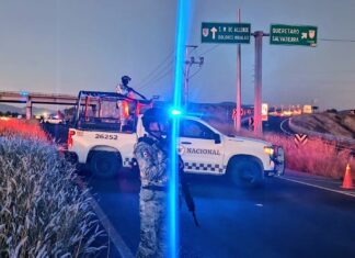 Localizan restos humanos en bolsas de plástico en la carretera Celaya-Comonfort.