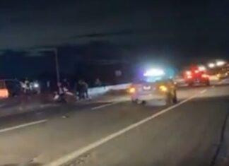 Choque múltiple en la carretera Salvatierra – Celaya, dejo un saldo de un muerto y ocho heridos.