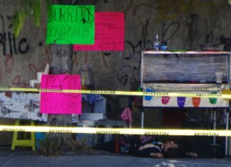 Motosicarios asesinaron a dos mujeres en un puesto de quesadillas y burritos en la colonia Las Mandarinas, en León.