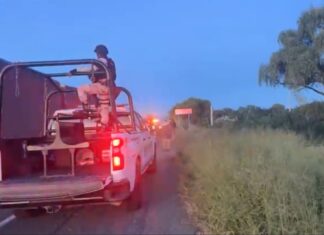 Volcadura en la carretera federal Celaya – Salvatierra, el conductor quedó prensado y falleció.