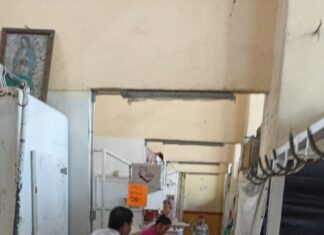 Realizan limpieza profunda en el Mercado Hidalgo en Salvatierra.