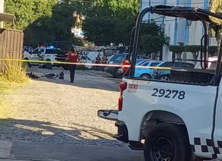 Un hombre fue asesinado en la colonia Capitales de Europa, en Celaya.