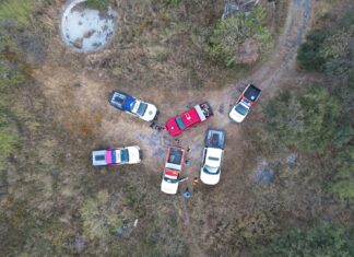 Rescatan sano y salvo a joven extraviado en el cerro Piedra China, en Purisima del Rincón.