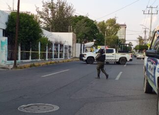 Ejecutan a motociclista en la colonia Suiza en Celaya, la tarde de este domingo.