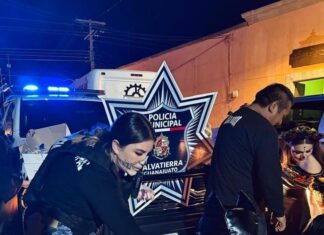 Seguridad Pública de Salvatierra celebra el Día de Muertos con actividades de proximidad social