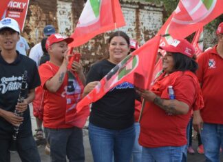 El PRI fue parte fundamental del triunfo de Vicky Ramírez, pero no se los agradecieron.