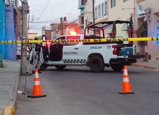 Esta tarde un hombre fue asesinado en el barrio de San Miguel, en Celaya.