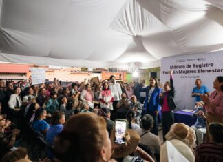 La Presidenta de México Claudia Sheibaum Pardo, visitó Guanajuato; estuvo en el municipio de Romita.