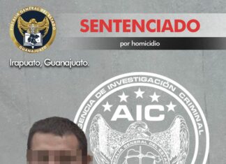 La Fiscalía de Guanajuato logró sentencia para “El Bryan” por homicidio en Irapuato.
