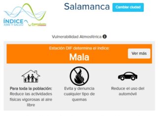 Gobierno Municipal y la Dirección de Medio Ambiente, informan que se ha activado la fase de vulnerabilidad en la calidad del aire.