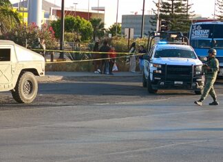 Un hombre fue asesinado al interior del auto que conducia en la colonia 15 de Mayo en Celaya.