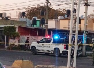 Ataque armado en la colonia Haciendas Don Gu, dejo un saldo de un muerto y dos heridos.