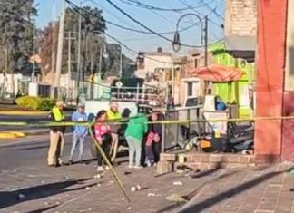 Motociclista pierde la vida al derrapar en la calle Allende en Salamanca.