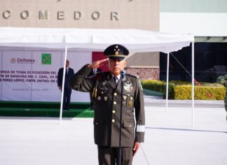 El Ejército Mexicano designa nuevo Comandante Interino de la XI Región Militar