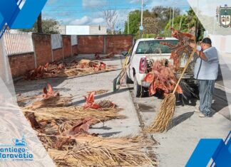 Reconocen el trabajo del personal de Seguridad Pública, Protección Civil y Servicios Municipales, en Santiago Maravatío