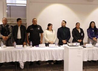 Reunión regional de seguridad y prevención en Yuriria.