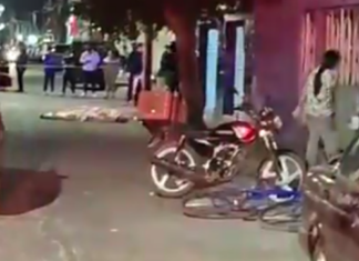 Ataque armado en la colonia San Roque en Salamanca, dejo un saldo de un muerto y un herido.