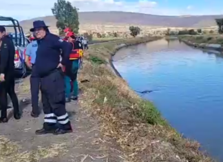 Localizan el cuerpo sin vida del motociclista que cayó el día de ayer al canal de Coria en Salamanca.