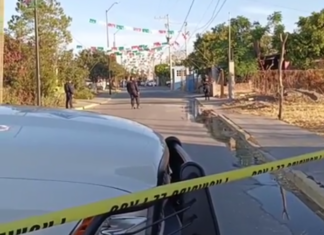 Con más de cien disparos de diferentes calibres fue rafagueada una vivienda en la comunidad de Cárdenas, la mañana de este martes.