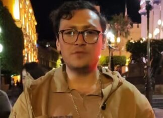 El HIJO DE LA ALCALDESA DE GUANAJUATO, SAMANTHA SMITH, SE HACE PASAR POR AUTORIDAD DE SEGURIDAD.