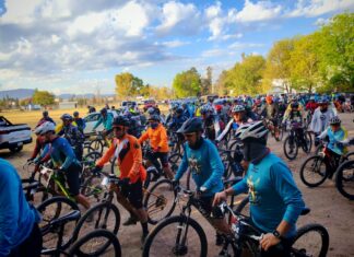 Gran éxito en el tercer reto ciclista “Salva –Tierra”