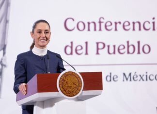 PRESIDENTA CLAUDIA SHEINBAUM: ARANCELES SE PAUSAN UN MES; SE ESTABLECERÁN MESAS DE TRABAJO CON EL GOBIERNO DE EUA EN MATERIA DE SEGURIDAD Y COMERCIO.